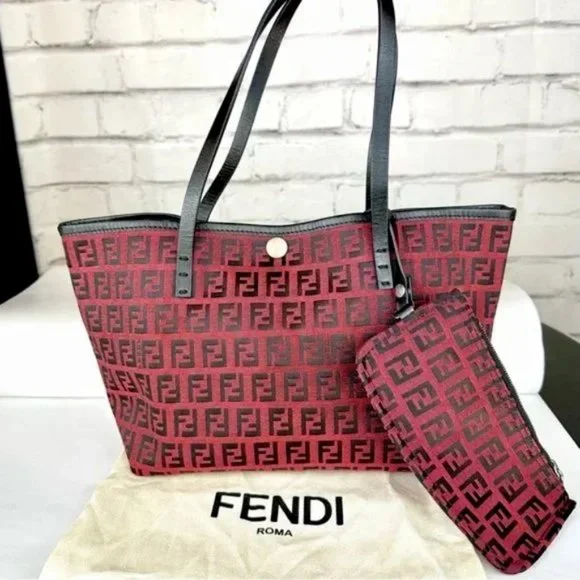 Red and best sale black fendi bag